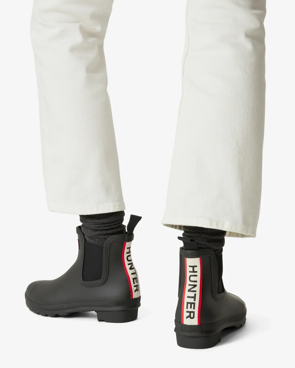 Women's Originals Chelsea Tri Colour Logo Boot Black - Image 5